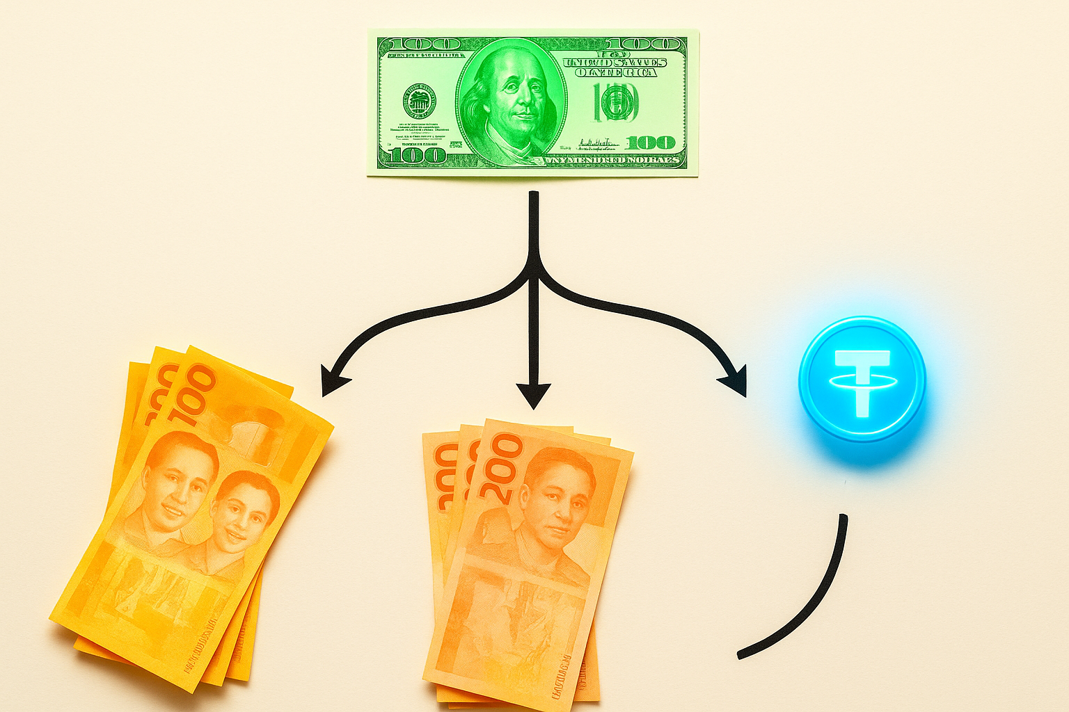 USDT vs Wise vs Payoneer 2026: Cheapest USD for Filipinos